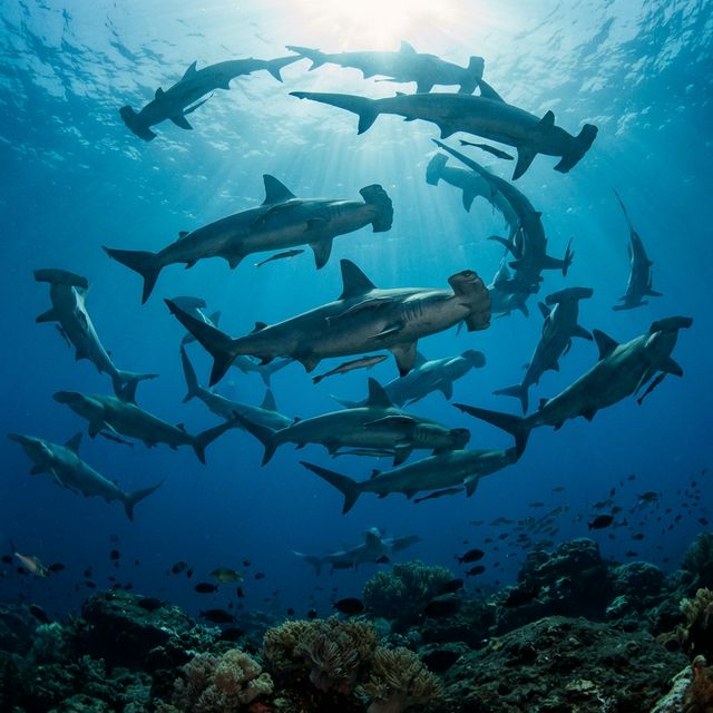 Galapagos Diving Tours - Hammerhead Sharks